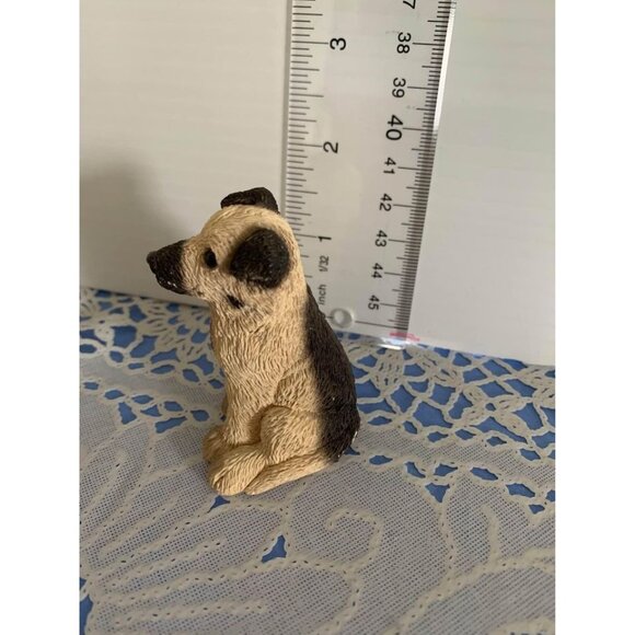 Stone Critter German Shepard Dog Figure 2.5 inch tall - Picture 2 of 9